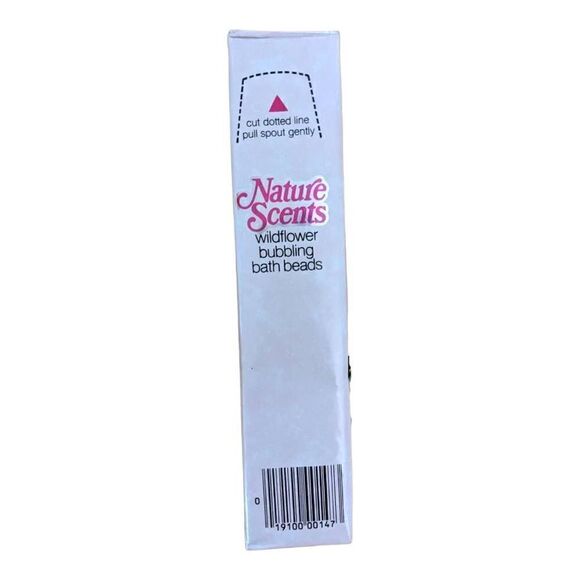 Jergens Vintage Nature Scents Wildflowers Bubbling‎ Bath Beads 15 oz 80s 90s - Picture 4 of 6